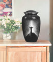 Classic 10-inch Gramophone themed cross urn