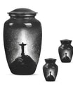 Classic 10-inch Gramophone themed cross urn