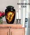 cross urn with engraving option