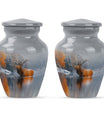 Deer Theme 3 Inch Keepsake Pack of 2