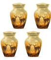 Deer Family Theme 3 Inch Keepsake Pack of 4