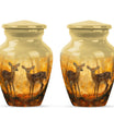 Deer Family Theme 3 Inch Keepsake Pack of 2