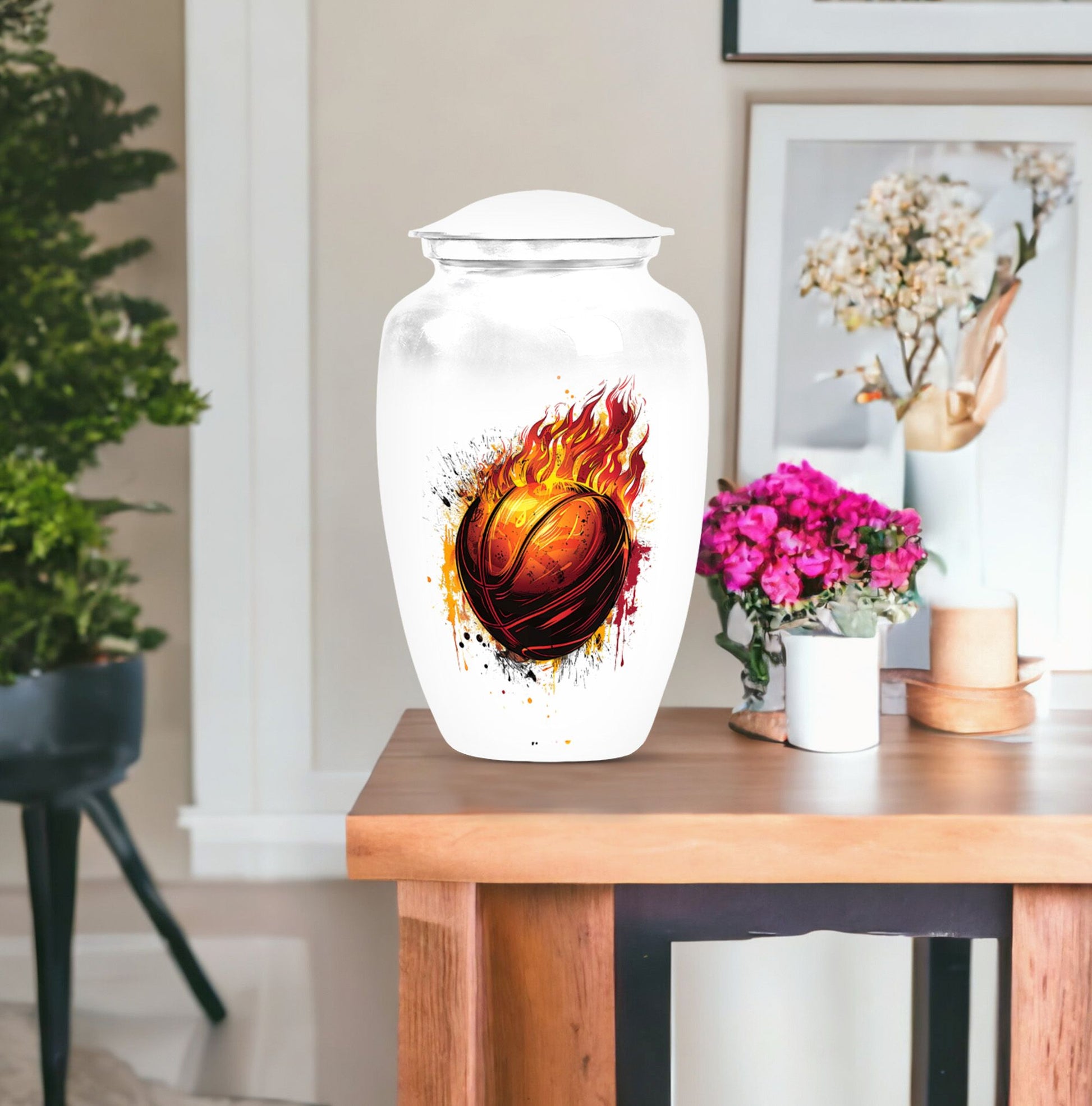  basketball urn for cremation, 