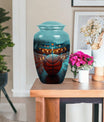 Classic 10-inch basketball-themed urn 