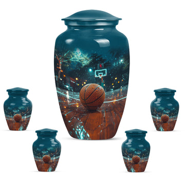 Large Urn with 4 Small Urn