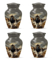 Cowboy Theme 3 Inch Keepsake Pack of 4