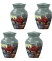 Motorcycle Theme 3 Inch Keepsake Pack of 4