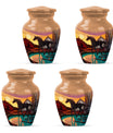 Horse Theme 3 Inch Keepsake Pack of 4