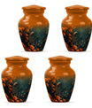 Peacock Theme 3 Inch Keepsake Pack of 4