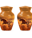 Runing Horse Theme 3 Inch Keepsake Pack of 2