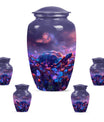 Turtle Theme Large Urn With 4 Keepsake Urn