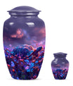 Turtle Theme Large Urn With 1 Keepsake Urn