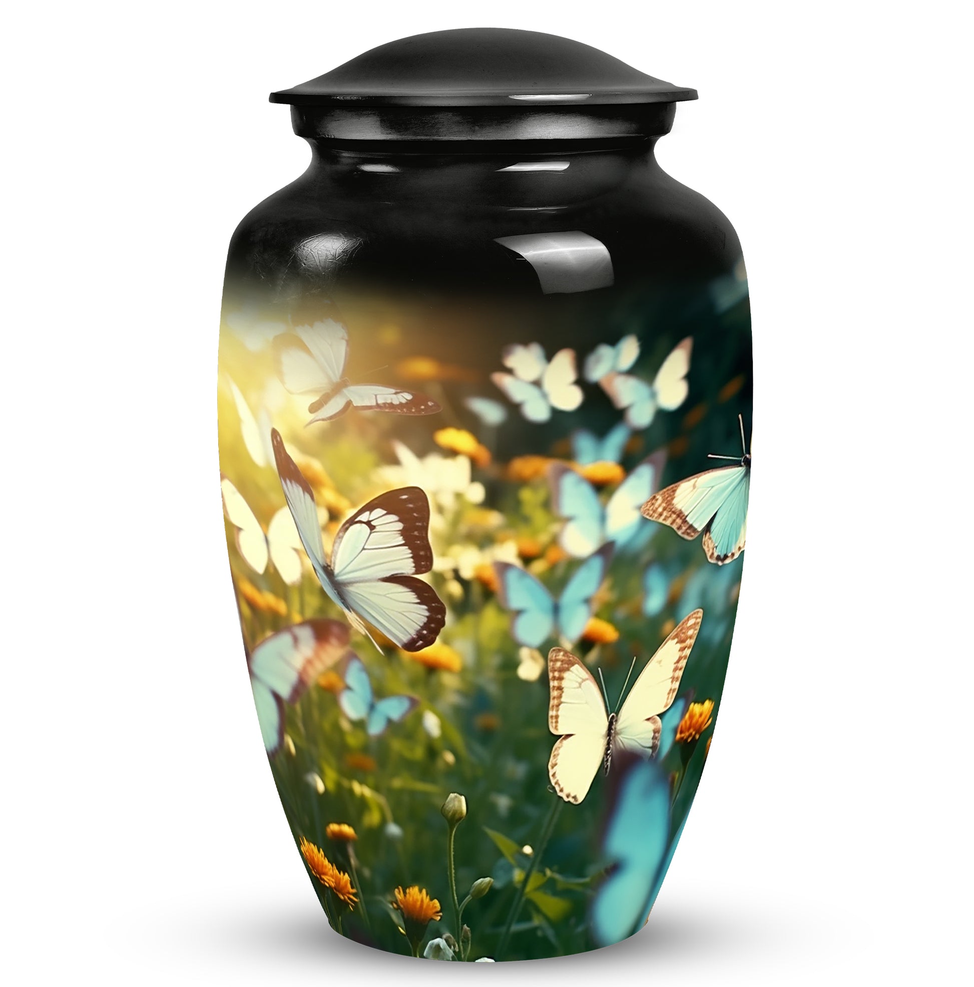 Butterflies Fly In A Sunset Perfect Memorials Urns Size 10inch