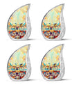 Abstract Cycling Dreams - Bike Urns Funeral Large  Urns