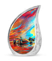Abstract Racing Dynamics - Car Urns Funeral Large Cremation Urns