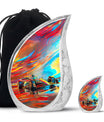 Abstract Racing Dynamics - Car Urns Funeral Large Cremation Urns