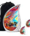 Abstract Racing Dynamics - Car Urns Funeral Large Cremation Urns