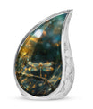 Amber Glide - Dragonfly Urn Large Memorial, Funeral Urn For Ashes