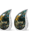 Amber Glide - Dragonfly Urn Large Memorial, Funeral Urn For Ashes