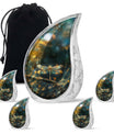 Amber Glide - Dragonfly Urn Large Memorial, Funeral Urn For Ashes