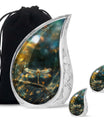 Amber Glide - Dragonfly Urn Large Memorial, Funeral Urn For Ashes
