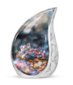 Digital Firefly Elegance - Dragonfly Urn Memorial, Funeral Cremation Urn