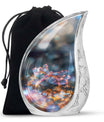 Digital Firefly Elegance - Dragonfly Urn Memorial, Funeral Cremation Urn