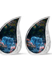 Spectral Bloom Stealth - Tiger Urn Large Memorial, Funeral Urn For Ashes