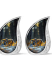 Ember Stalker - Tiger Urn Memorial, Funeral Cremation Urn
