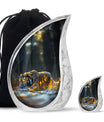 Ember Stalker - Tiger Urn Memorial, Funeral Cremation Urn