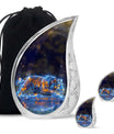 Fire Essence - Tiger Urn Memorial, Funeral Cremation Urn For Ashes