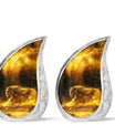 Firelit Majesty - Tiger Urn Memorial, Funeral Cremation Urn