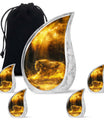 Firelit Majesty - Tiger Urn Memorial, Funeral Cremation Urn