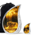Firelit Majesty - Tiger Urn Memorial, Funeral Cremation Urn