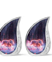 Crimson Ember Stalker - Tiger Urn Memorial, Funeral Shape Urn