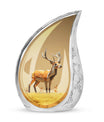 Autumn Dee - Deer Urn Memorial, Funeral Cremation Urn For Ashes