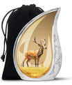 Autumn Dee - Deer Urn Memorial, Funeral Cremation Urn For Ashes