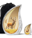 Autumn Dee - Deer Urn Memorial, Funeral Cremation Urn For Ashes