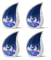 Lunar Blossom Watch - Rabbit Urn Memorial, Funeral Cremation Urn