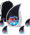Lava Paws - Dog Urn Memorial, Funeral Cremation Urn For Ashes