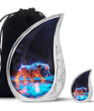 Lava Paws - Dog Urn Memorial, Funeral Cremation Urn For Ashes