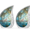 Dove Burial Urns For Adult Human Ashes Memorial, Funeral Shape Urn