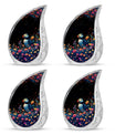 Puffin Bird Medium Urn Memorial, Funeral Shape Urn