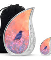 Puffin Bird Urn For Ashes Large Memorial, Funeral Urn For Ashes