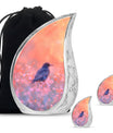 Puffin Bird Urn For Ashes Large Memorial, Funeral Urn For Ashes