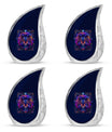 Zodiac Cremation Boxes For Human Ashes Memorial, Funeral Shape Urn