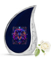 Zodiac Cremation Boxes For Human Ashes Memorial, Funeral Shape Urn