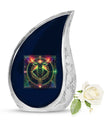 Zodiac Adult Urn For Ashes Memorial, Funeral Cremation Urn For Ashes