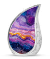 Abstract Adult Urn Large Memorial, Funeral Urn For Ashes
