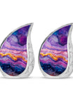 Abstract Adult Urn Large Memorial, Funeral Urn For Ashes